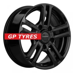 Khomen Wheels KHW1602 (Niva 4x4 Bronto) Black 6.5x16/5x139.7 D98.5 ET35  
