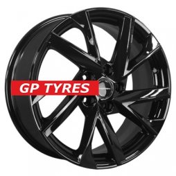 Khomen Wheels KHW1714 (Changan CS35/CS35 Pro) Black 7x17/5x110 D63.3 ET46  