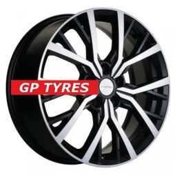 Khomen Wheels KHW1806 (Changan/Geely/Lexus/Suzuki/Toyota) Black-FP 7x18/5x114.3 D60.1 ET45  