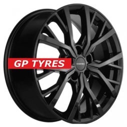 Khomen Wheels KHW1806 (Dargo/Jolion) Black 7x18/5x114.3 D66.5 ET37  