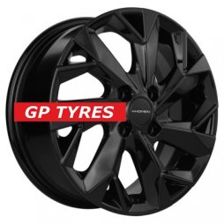 Khomen Wheels KHW1508 (Nexia) Black 6x15/4x100 D56.6 ET45  