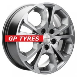 Khomen Wheels KHW1711 (Coolray) Gray 6.5x17/5x114.3 D54.1 ET45  