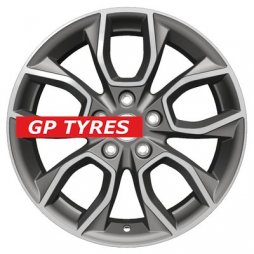 Khomen Wheels KHW1713 (CX-5/i40/X-Trail) Gray-FP 7x17/5x114.3 D67.1 ET45  