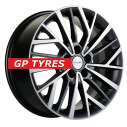 Khomen Wheels KHW1717 (Changan CS35/CS35 Pro) Gray-FP 7x17/5x110 D63.3 ET46  