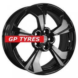 Khomen Wheels KHW1724 (Changan CS75 FL) Black 7x17/5x114.3 D67.1 ET45  