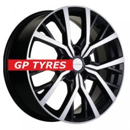 Khomen Wheels KHW1806 (Exeed TXL) Black-FP 7x18/5x108 D65.1 ET36  