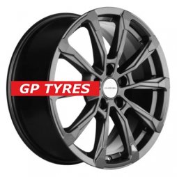 Khomen Wheels KHW1808 (Tugella/Jaguar XF/F-Pace) Gray 7.5x18/5x108 D63.4 ET46  