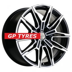 Khomen Wheels KHW1904 (RX/NX) Black-FP 8.5x19/5x114.3 D60.1 ET30  