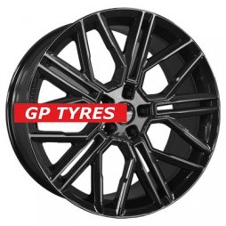 Khomen Wheels KHW2101 (Q7/Touareg) Black 9.5x21/5x112 D66.6 ET31  