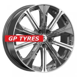 Premium Series КР013 (Exeed TXL) Diamond Gloss Graphite 7x19/5x108 D65.1 ET36  