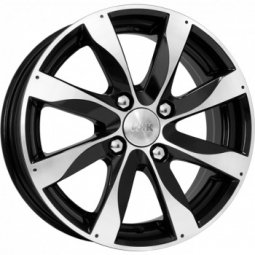 Rapid Джемини-оригинал алмаз-черный 6x15/4x100 D60.1 ET40  