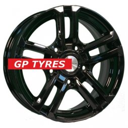 Khomen Wheels KHW1602 (Niva 4x4) Black 6.5x16/5x139.7 D98.5 ET40  