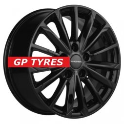 Khomen Wheels KHW1611 (Evolute i-Pro) Black 6.5x16/5x108 D65.1 ET43  