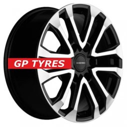 Khomen Wheels KHW1805 (Pajero) Black-FP 7.5x18/6x139.7 D67.1 ET46  