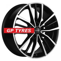 Khomen Wheels KHW1812 (Chery Tiggo 4/Tiggo 7 Pro) Black-FP 7x18/5x108 D60.1 ET33  