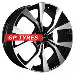 Khomen Wheels KHW1906 (Dongfeng AX7) Black-FP 7x19/5x108 D65.1 ET45  