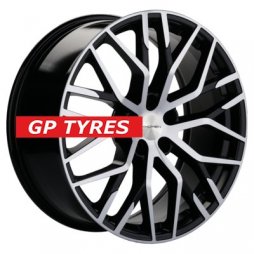 Khomen Wheels KHW2005 (Voyah FREE) Black-FP 8.5x20/5x120 D66.1 ET30  