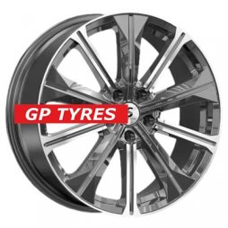 Premium Series КР013 (Tiguan) Diamond Gloss Graphite 7x19/5x112 D57.1 ET43  