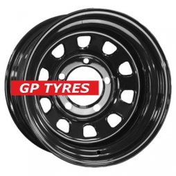 ZEPP 4х4 Jeep Semicircle Gloss Black 8x17/5x127 D75 ET0  