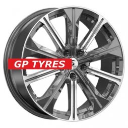 Premium Series КР013 (Audi Q5) Diamond Gloss Graphite 7x19/5x112 D66.6 ET34  