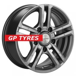 Khomen Wheels KHW1602 (Niva 4x4 Bronto) Gray 6.5x16/5x139.7 D98.5 ET35  