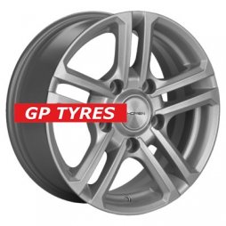 Khomen Wheels KHW1602 (Niva 4x4) F-Silver 6.5x16/5x139.7 D98.5 ET40  