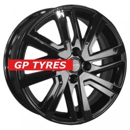 Khomen Wheels KHW1609 (XRay) Black 6x16/4x100 D60.1 ET41  