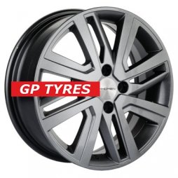 Khomen Wheels KHW1609 (XRay) G-Silver 6x16/4x100 D60.1 ET41  