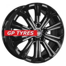 Khomen Wheels KHW1610 (Focus) Black 6.5x16/5x108 D63.3 ET50  