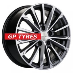 Khomen Wheels KHW1611 (Evolute i-Pro) Gray-FP 6.5x16/5x108 D65.1 ET43  