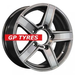 Khomen Wheels KHW1614 (Niva 4x4) Gray 6.5x16/5x139.7 D98.5 ET40  