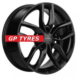 Khomen Wheels KHW1708 (Chery Tiggo 7pro) Black 6.5x17/5x108 D60.1 ET33  
