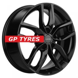 Khomen Wheels KHW1708 (Elantra/Ceed/i30) Black 6.5x17/5x114.3 D67.1 ET46  