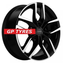 Khomen Wheels KHW1708 (Haval F7/F7x) Black-FP 6.5x17/5x114.3 D64.1 ET40  