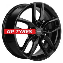 Khomen Wheels KHW1708 (Haval F7/F7x) Black 6.5x17/5x114.3 D64.1 ET40  