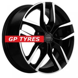 Khomen Wheels KHW1708 (Jolion) Black-FP 6.5x17/5x114.3 D66.5 ET37  