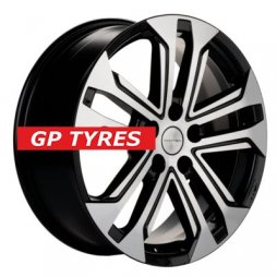 Khomen Wheels KHW1803 (Chery Tiggo 4/Tiggo 7 Pro) Black-FP 7x18/5x108 D60.1 ET33  