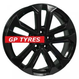 Khomen Wheels KHW1803 (Chery Tiggo 4/Tiggo 7 Pro) Black 7x18/5x108 D60.1 ET33  