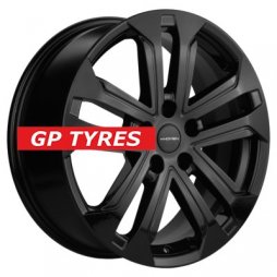 Khomen Wheels KHW1803 (Haval F7/F7x) Black 7x18/5x114.3 D64.1 ET40  