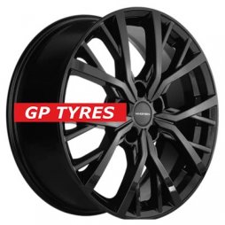 Khomen Wheels KHW1806 (Haval Dargo) Black 7x18/5x114.3 D66.5 ET40  