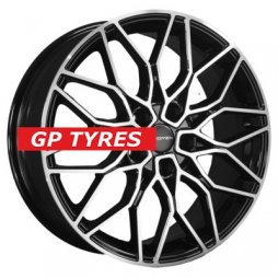 Khomen Wheels KHW1813 (Changan/Geely/Lexus/Suzuki/Toyota) Black-FP 7x18/5x114.3 D60.1 ET45  