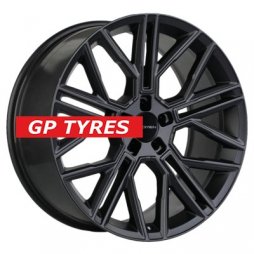 Khomen Wheels KHW2101 (Li 7/9) Black 9.5x21/5x120 D62.5 ET45.5  