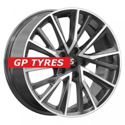 Premium Series КР010 (Exeed TXL) Diamond Black Gris 7.5x18/5x108 D65.1 ET36  