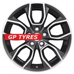 Khomen Wheels KHW1713 (Ceed) Black-FP 7x17/5x114.3 D67.1 ET53  