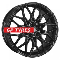 Khomen Wheels KHW1813 (Geely Coolray) Black 7x18/5x114.3 D54.1 ET53  