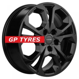 Khomen Wheels KHW1711 (Arkana/Kaptur) Black 6.5x17/5x114.3 D66.1 ET50  