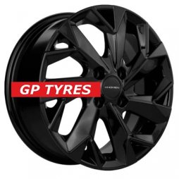 Khomen Wheels KHW1508 (Lada Granta) Black 6x15/4x98 D58.6 ET35  