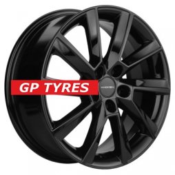 Khomen Wheels KHW1604 (Aveo) Black 6x16/5x105 D56.6 ET39  