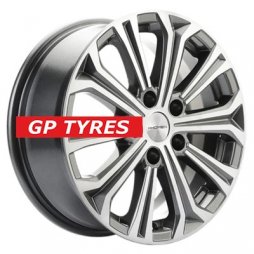 Khomen Wheels KHW1610 (Toyota/Suzuki) Gray-FP 6.5x16/5x114.3 D60.1 ET45  