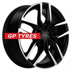 Khomen Wheels KHW1708 (XCeed) Black-FP 6.5x17/5x114.3 D67.1 ET40  